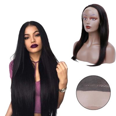 China 100% Hd Natural Straight Human Hair Ombre Color Wave Virgin Human Hair Deep Wave Frontal Bone Grade Human Hair Wigs for sale