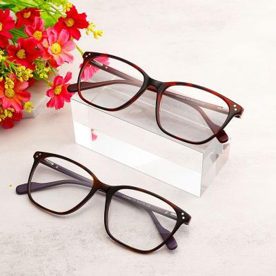 China Factory supply CB5083 men's ultra-thin single acetate glasses optical glass factory supply style optical frame for sale