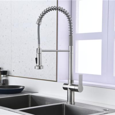 China Pull Down Faucets Kitchen Sink Faucet Mixer Tap for sale