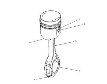 Cina 1S9543 Retainer Engine 1S-9543 Ring 9N2874 Piston Body(See T) Cylinder Liner 9N-2874 in vendita