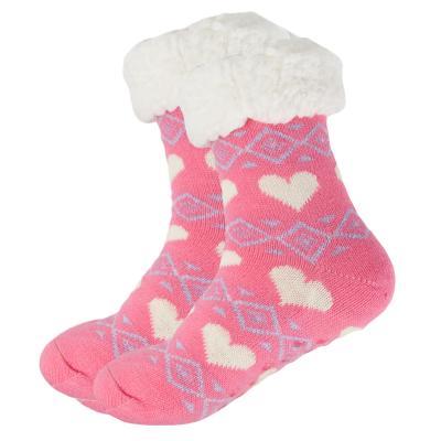 China Breathable Thickening Women Lovely Plush Keep Sleeping Home Thermal Flooring Anti-Slip Socks Fluffy Warm Socks for sale