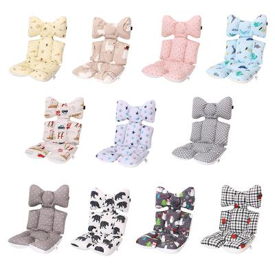 China Baby Stroller Liner Portable Baby Stroller Pad Breathable 100% Cotton Stroller Mattress Protector 3d Infant Stroller Cushion for sale