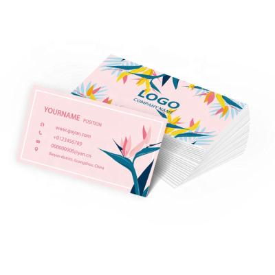 China Customized printing wholesale pope business cards with our own logo printing pink business card for sale