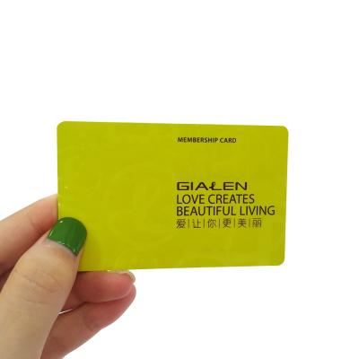 China Customized Printing Machine Printing Making High Quality 3d Plastic Business Card PVC Transparent Business Card for sale