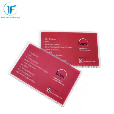 China Customized Printing Wholesale Custom Plastic PVC Business Cards PVC Card Printing Service for sale