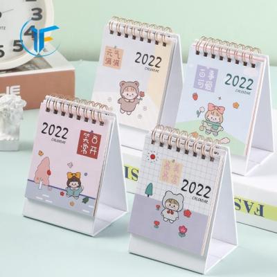 China Table Calendar Planner Cheap Monthly Sublimation Table Desk Calendar for sale