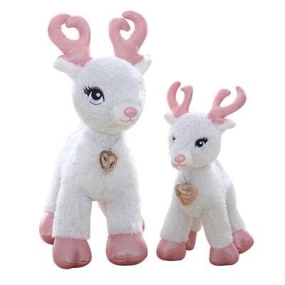 China White Plush Professional Design Unicorn Stuffed Animal Toy for sale