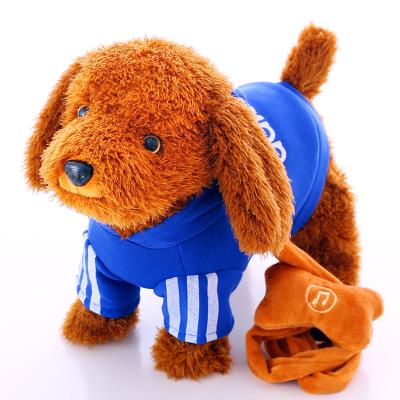 China Electric Stuffed Plush Toy Teddy Bear Dog Toy for sale