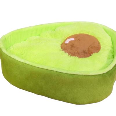 China Cat Nest Removable Blanket Stuffed Avocado for sale