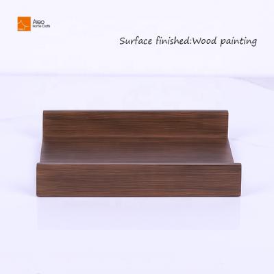 China Serving Tray Custom Resin Imitate High End Amenity Supplies Hotel Bathroom Accessories Home / Hotel Wood Tray Polyresin for sale