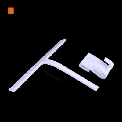 China New Market Viable Selling European Hot White Silicone Shower Window Squeegee Clean Wiper With Hook For Window Glass Mirror for sale