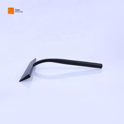 China New Market Viable Hot Selling European Black Silicone Big Shower Squeegee Clean Window Wiper With Hook For Window Glass Mirror for sale