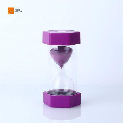 China Amazon Hot Sale One Minute Plastic Sandglass Hourglass Sand Timer Sand Decoration Custom Gift/Timing/Logo for sale