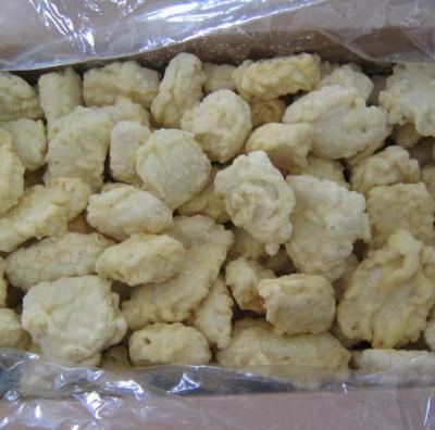 China Low Sugar Hot Sale Tempura Pollock Nugget for sale