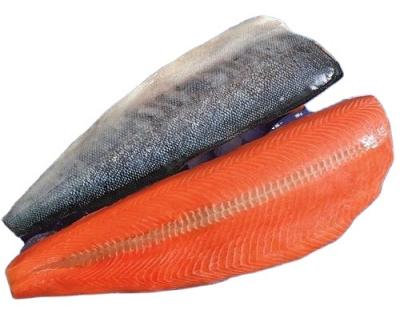 China Low Salt High Quality Buddy Fillet IQF Salmon Skin On, PBO for sale