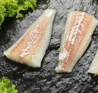 China Good Quality Pacific Cod Low Sugar Frozen Skinless Tail for sale