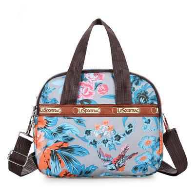 China Flowers Nylon Fabric Hit New Version Messenger Bag Foreign Trade Korean Female Single Stall Supply 2021 Wholesale Color Shoulder Handbag for sale