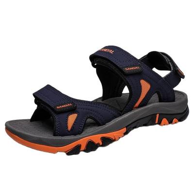 China Anti-skid men's sandals 2021 sandals in the summer of 2021 amphibious men's tide new outdoor male slippers wears outside Vietnam beach shoes for sale