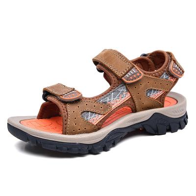 China Boys Anti-slip Closed Toe Sports Sandals Summer New Wild Tide Children's Shoes Large Student Boy Beach Sandals Non-slip Soft Bottom Children for sale