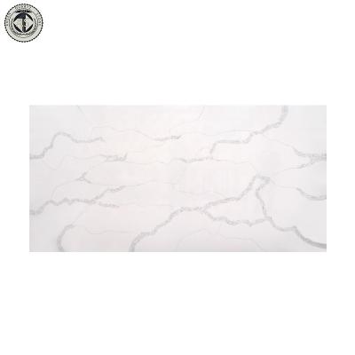 Cina Various Style Calacatta White Quartz Vanity Top Quartz Stone Calacatta Quartz Stone Countertops For Kitchen in vendita