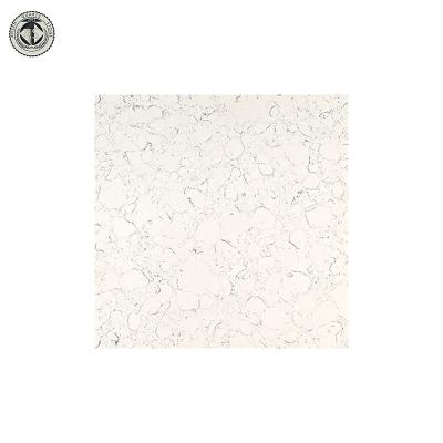 China White Abano Marble Looking Marble Stone Slab Artificial Quartz Stone Venus Quartz Countertop for sale