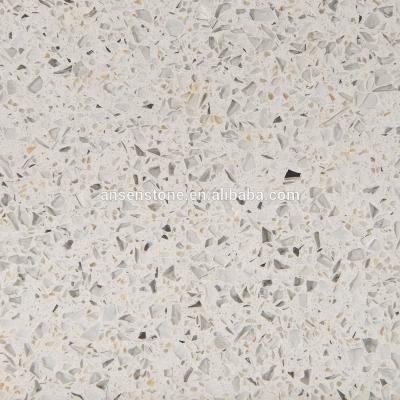 Κίνα Sahara Blanco AS-G003 Galaxy Series Artificial Quartz Stone for Counter Tops,Vanity Top προς πώληση