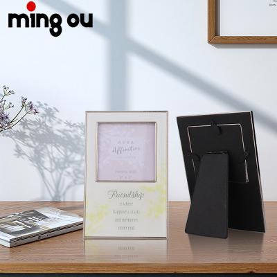 China 2022 Environmentally Friendly Photo Frame New Fashion Metal Photo Panel Blank Sublimation Photo Frame FRIENGSHIP for sale