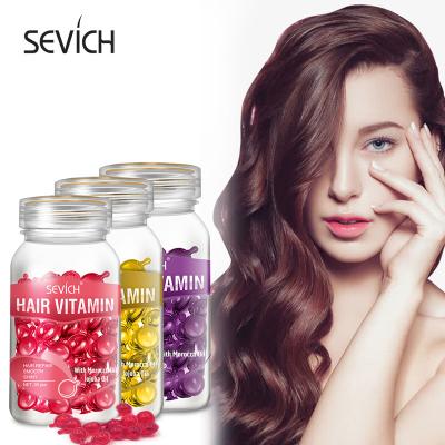 중국 Amazon Sevich Brand Natural Oil Capsule Hair Conditioner Capsule Hot Selling Hot Hair Care Vitamins 판매용