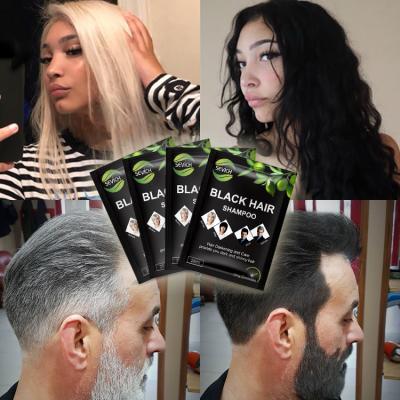 Κίνα Magical black hair shampoo herb hair color shampoo natural black hair color shampoo hair color shampoo προς πώληση