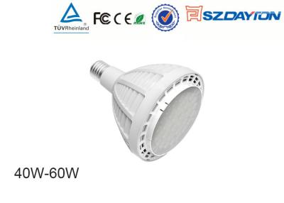 China AC85-265V 2700K-6500K 60W PAR38 led spotlight 80 degree beam angle white housing CE RoHS UL approval for sale