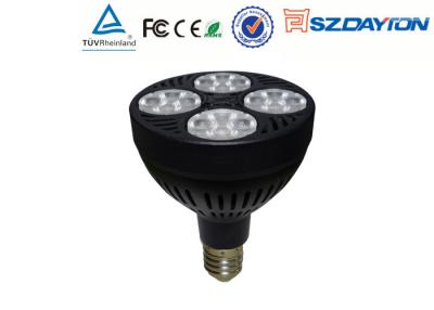 China High Power Dimmable PAR30 30W Led Spotlight Bulbs White And Black Aluminum Housing for sale