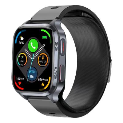 China S18 Gezondheid Smart Watch 2,01 inch IPS Scherm Luchtpomp Lichttemperatuur Bloedzuurstof Te koop