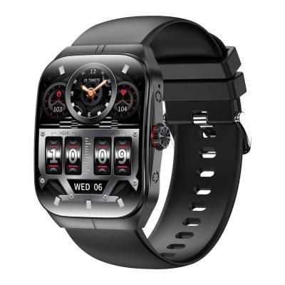 China HK80 Bluetooth Sport Smartwatch Amol Screen NFC Monitoramento do Sono Smart Watch à venda