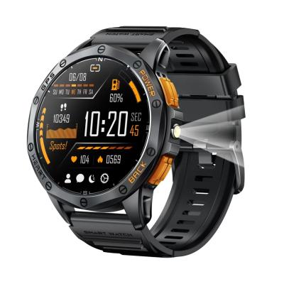 China K67 IP68 GPS à prova d'água SmartWatch Bússola Smart Watch Lâmpada de mão Bateria 530mah à venda