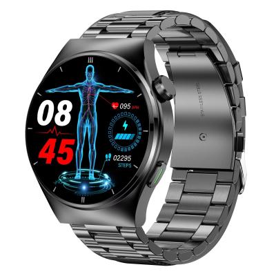 China F320 Laser Health Smart Watch Emergency SOS Uric Acid Lipid Monitoring Gezondheidszorg Te koop