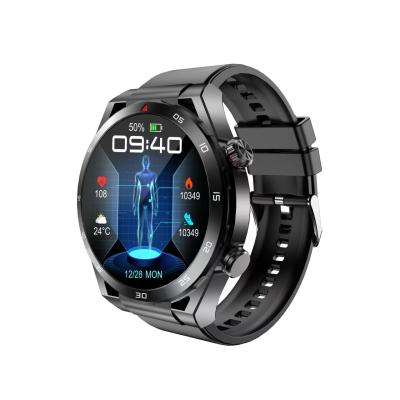 China Saúde Smart Watch ET450 Pressão sanguínea Oxigénio sanguíneo ECG+PPG Temperatura corporal Smart Watch à venda