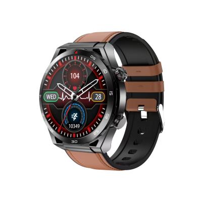 China ET450 SmartWatch Bloeddruk Zuurstoftemperatuur Gezondheid Monitoring EKG PPG Smart Watch Te koop