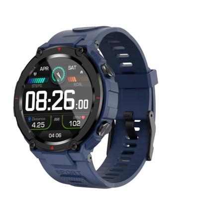 China GPS Outdoor Sports Watch , G18 Smart Watch Round Screen BT Call Men Fitness tracker for sale