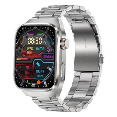 China TK16 Health Care Smart Watch With 2.04inch Screen BT Call Blood Oxygen Temperature for sale