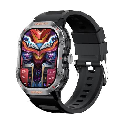 China HK24 Smartwatch Amoled Screen Hartslag BT Call AI Voice Assistant Smart Watch 2,01 inch Te koop