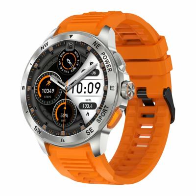 China AK77 Sport Smart Watch BT Call 1.43inch Amoled Screen Health Monitoring Voice Assistant for sale