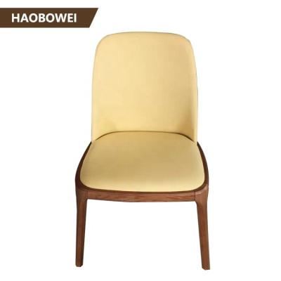 China Modern Modern Style Solid Wood Restaurant Dining Chair for sale