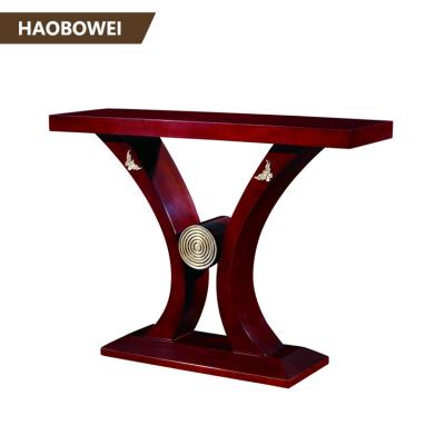 China Contemporary Modern Furniture Italian Design Luxury Hotel Lobby Console Table for sale