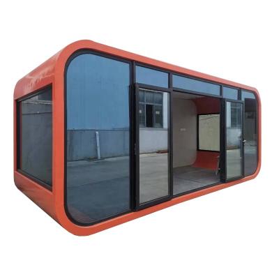 China Modern high quality luxury prefab 20ft cabin container house made in China for sale