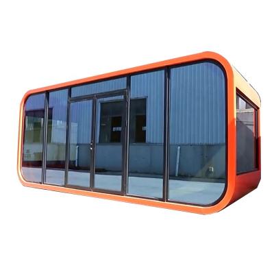 China 2021 modern new design high quality factory price quick assembly apple cabin container house in sale for sale