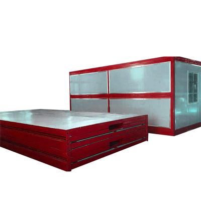 China Modern Low Cost 20ft Modern Prefab Foldable Container House for sale