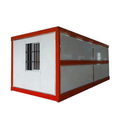 China Modern 20ft Prefab Modular Portable Luxury Foldable Prefab Container House for sale