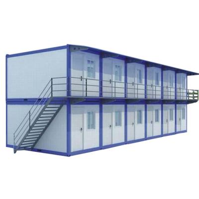 China Factory Price Container Vault Fully Assembled Double Layer Modular Prefab Houses for sale