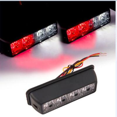 China High Quality 12v Led Light Red Blue Emergency Warning Flashing Lights For Car 300-4D1A for sale