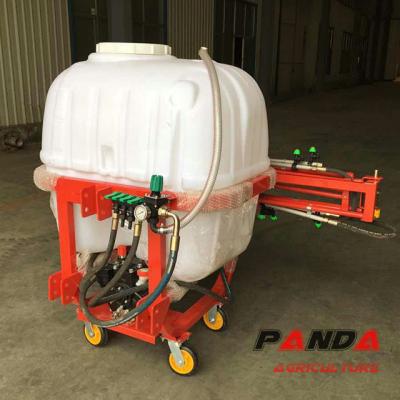 China 600L High Pressure 3 Point Boom Agricultural Sprayer 3 Cylinder Diaphragm Pump for sale